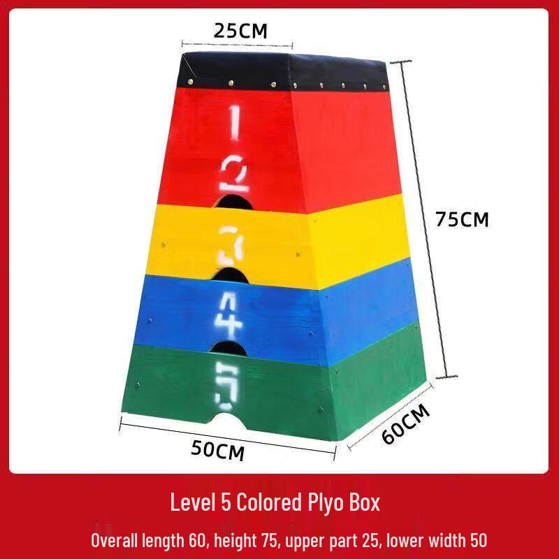 Adjustable Wooden Vaulting Box with Springboard