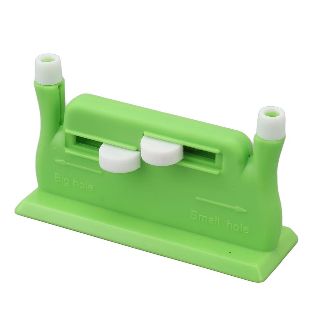 Con Agujas Enhebrador de Agujas Naranja/Verde Ayudante de Aguja Herramienta de Costura que Ahorra Tiempo Trabajo de Costura