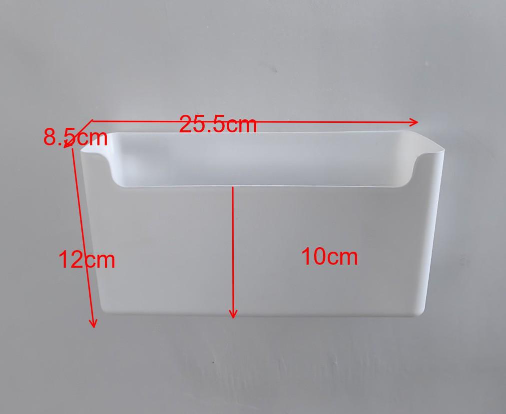 Wall-Mounted No-Punch Kitchen Cabinet Hanging Storage Rack