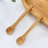 6Pcs/Set Wooden Children Home Long Handle Mini Medicine Tableware Honey Spoon