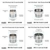 Universal Faucet Adapter: 4-Point Quick Connect for Shower Hose and Washing Machine Inlet