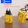 120W Dual USB Type C Charger PD Quick Charging Charger Adapter Multi-port Charging Adapter