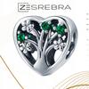 Charms Heart Tree Of Happiness 925 Bead Tree Of Life Charms Pr925