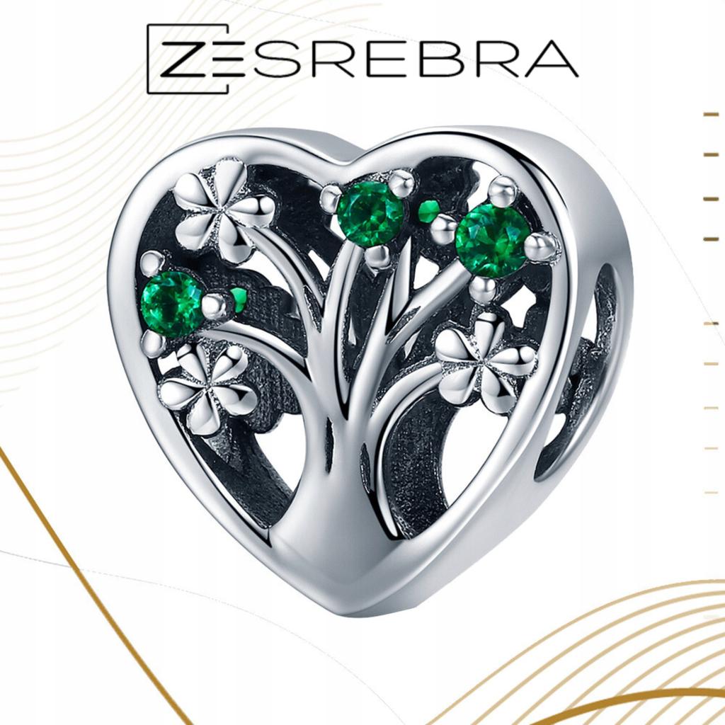 Charms Heart Tree Of Happiness 925 Bead Tree Of Life Charms Pr925