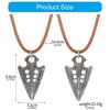 Gothic Charm Necklace Alloy Adjustable Chain Necklace Suitable for Alternative Fashion Lovers Dark Aesthetic Jewelry