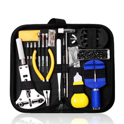161pcs Watch Battery Change Tool Kit To Open Watches Back Case Opener Opening Watch Repair Tool Professional Watchmaker Kit