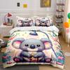 "Glittery Koala Bliss" Bedding Sets Duvet Covers Pillowcases(1* Duvet Cover 2* Pillowcases Without Duvet Insert)