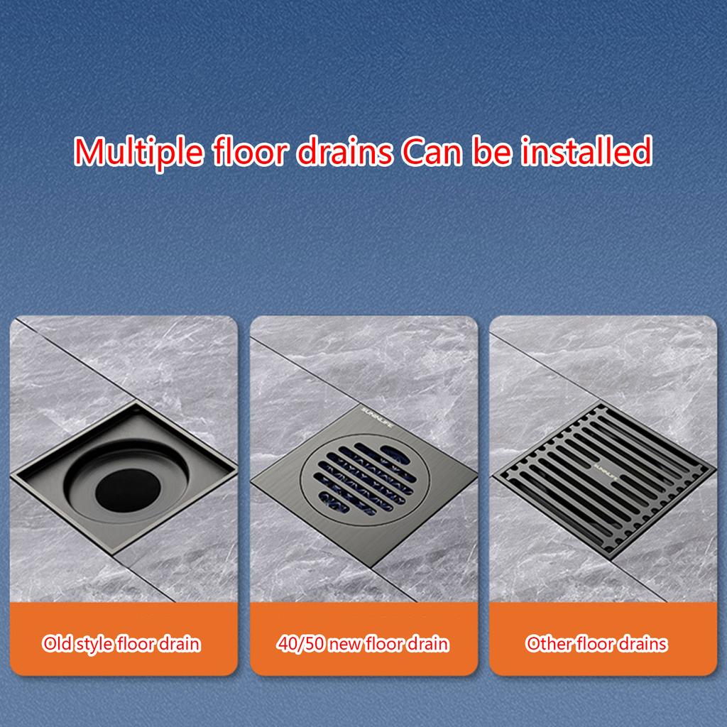 Universal Bathroom Drain Odor Blocker Anti-Odor Floor Drain Trap Plastic Drain Odor Stopper Effective for Bathrooms