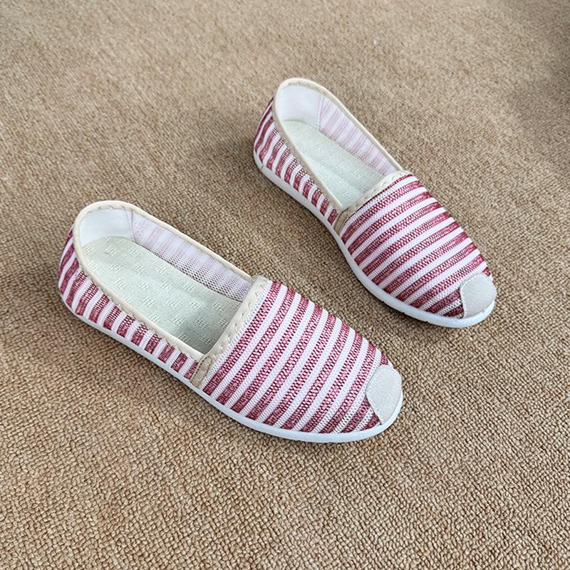 Spring Women's Soft Sole Lazy Canvas Shoes - Korean Style All-Match Fisherman Shoes