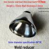 Hongshun 304 Stainless Steel Polished Concentric/Eccentric Reducer Pipe