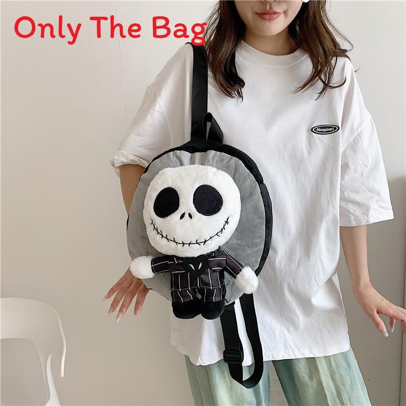 Pikachu Plush Animal Bag For Kids Street Style Soft Material With Zipper Closure For Casual Use