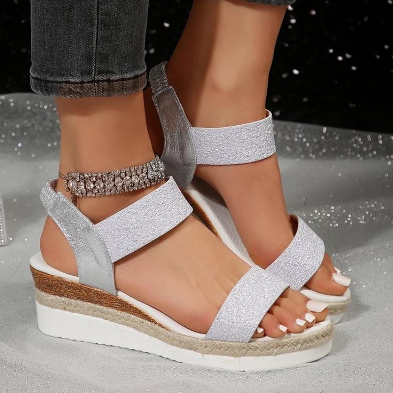 Women Wedges High Heels Sandals New Platform Shoes Summer Fashion Dress Beach Slippers Femme Walking Pumps Slides Zapatos Mujer