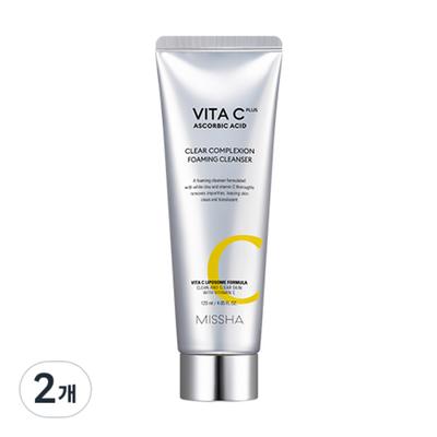 Vita C Plus Eraser Reinigungsschaum, 120ml, 2 Stück