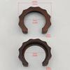 Elegant Wood Brewing Insulation Rings Wood Anti-scalding Rings For E61 Group Head Coffee Machine Accessories Enduring