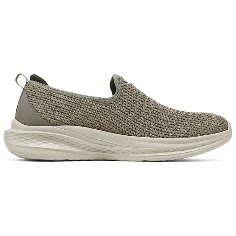 Skechers MENS USA STREET WEAR Men Taupe Low Top Casual Shoes Comfortable Versatile Shock Absorbing Wear-resistant 211127-TPE