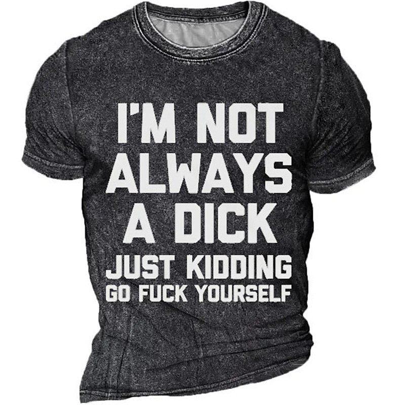 Summer Men's Short Sleeved 3D Digital Printed T-shirt with Street Trendy Patterns