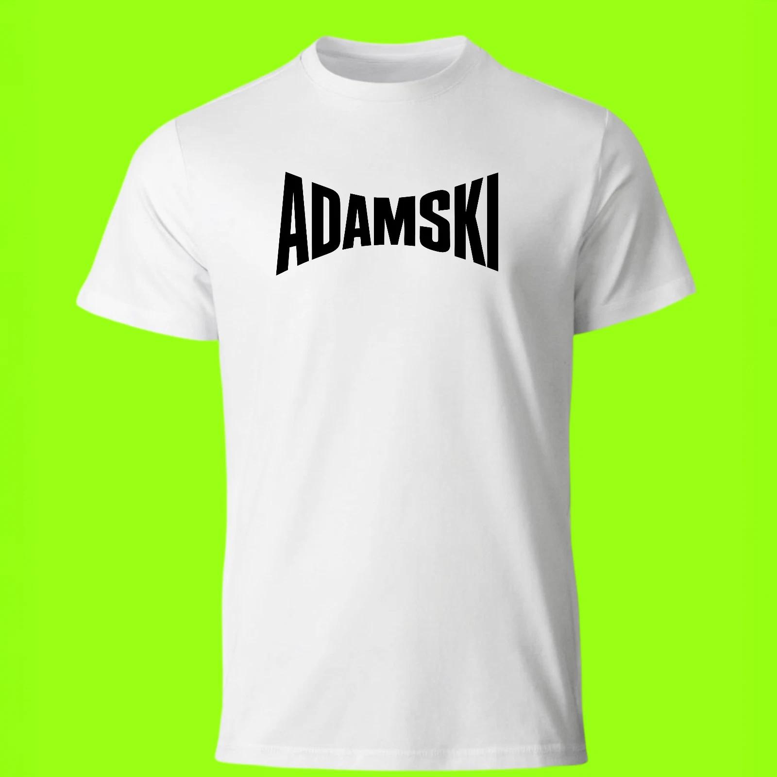 Adamski - T Shirt - House Dance Pop Acid Music Band 90s L