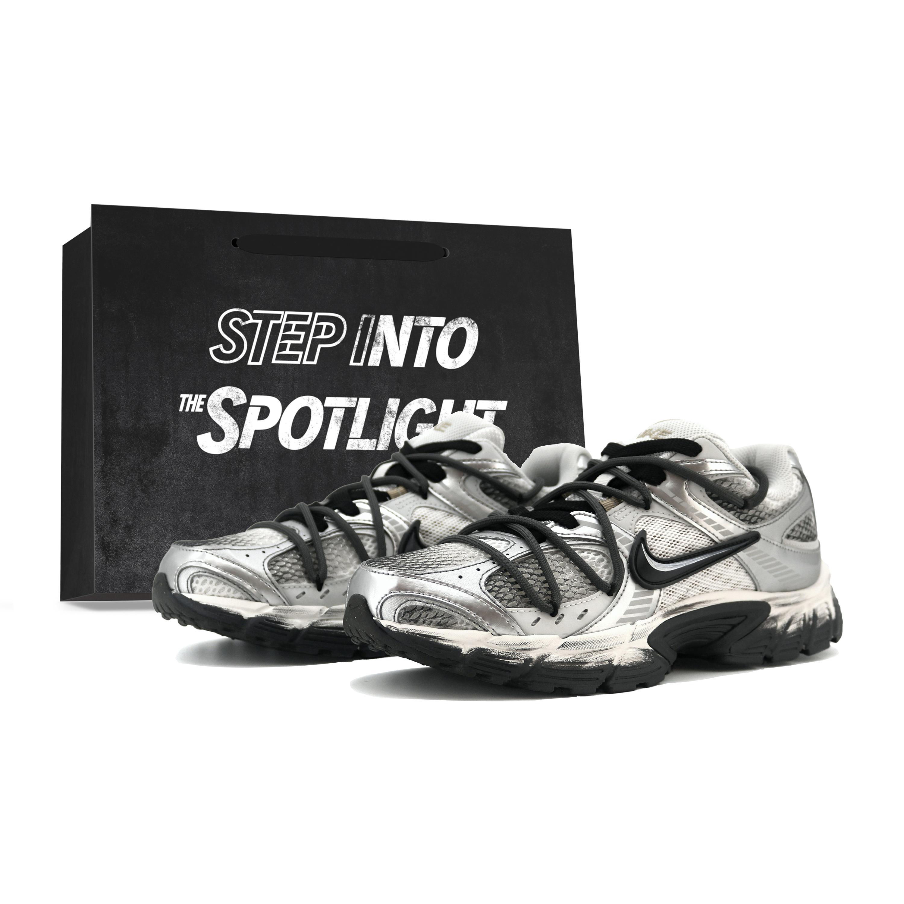 

Nike V5 RNR Low top Casual City Commuting Running Shoes Unisex Black Silver HJ5228-102(Team2172-) 41