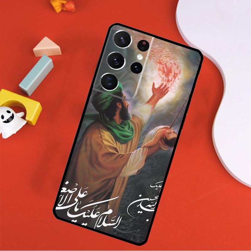 Imam Hussain Shia Ali Phone Case For Samsung Galaxy S25 Ultra S24 Ultra S9 S10 S20 S21 S22 S24 Plus S23 FE Cover