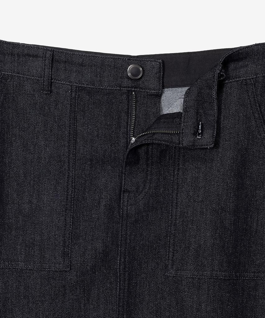 Mind Bridge Woman [W] H-Line Fatigue Denim Skirt