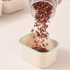 Spice Storage Box with Lid & Handle Rectangular Snack Bowl Multifunction Portable Snack Box for Sweets Veggie Nuts Fruit Storage