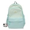 Schoolbagins Style Japanese Plaid Backpack Niche, Junior High School Girls, High School Students, Schoolbags, Women's Large-capacity Travel Backpacks