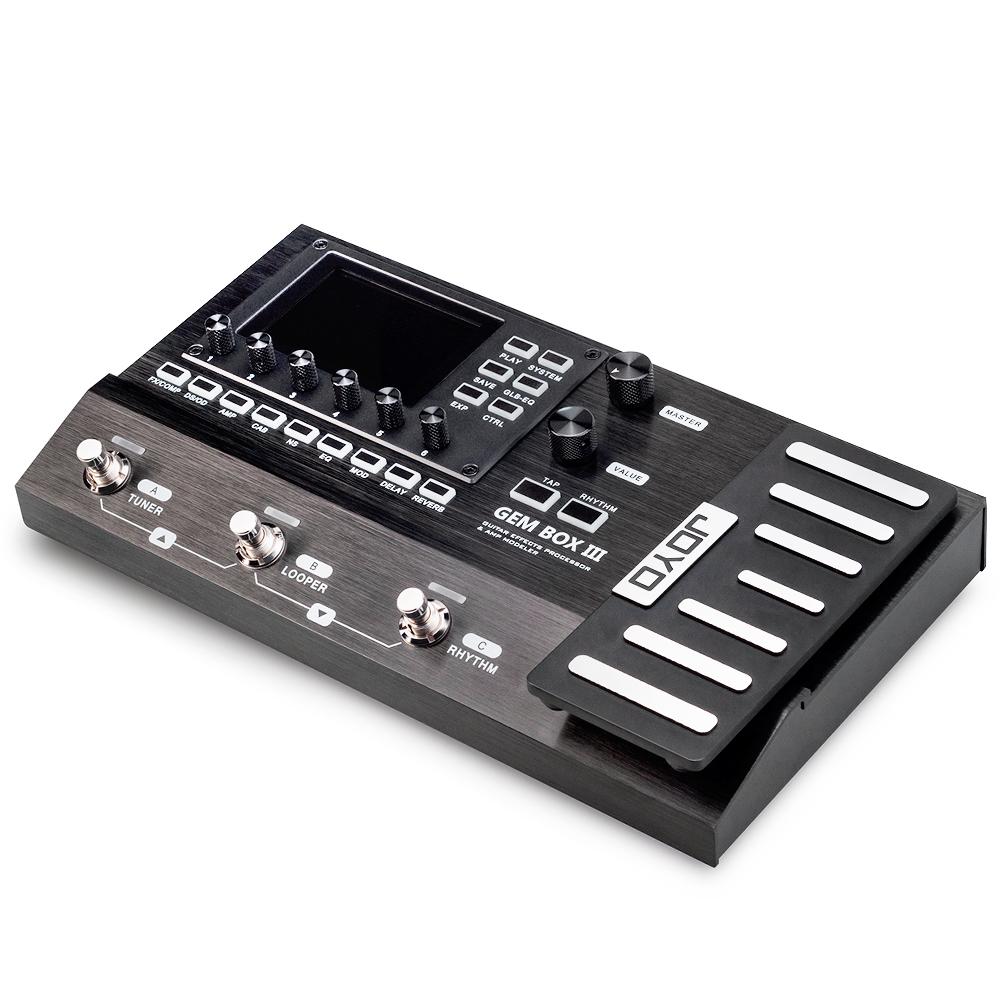 JOYO GEM BOX III Guitar Multieffect Processor with Expression Pedal 157 Effects IR Cab Simulation Guitar Bass Amplifier Modeling