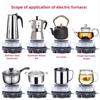 500W Small Household Hot Plate Mini Multifunctional Heating Electric Stove Portable Plug in Heating Furnace