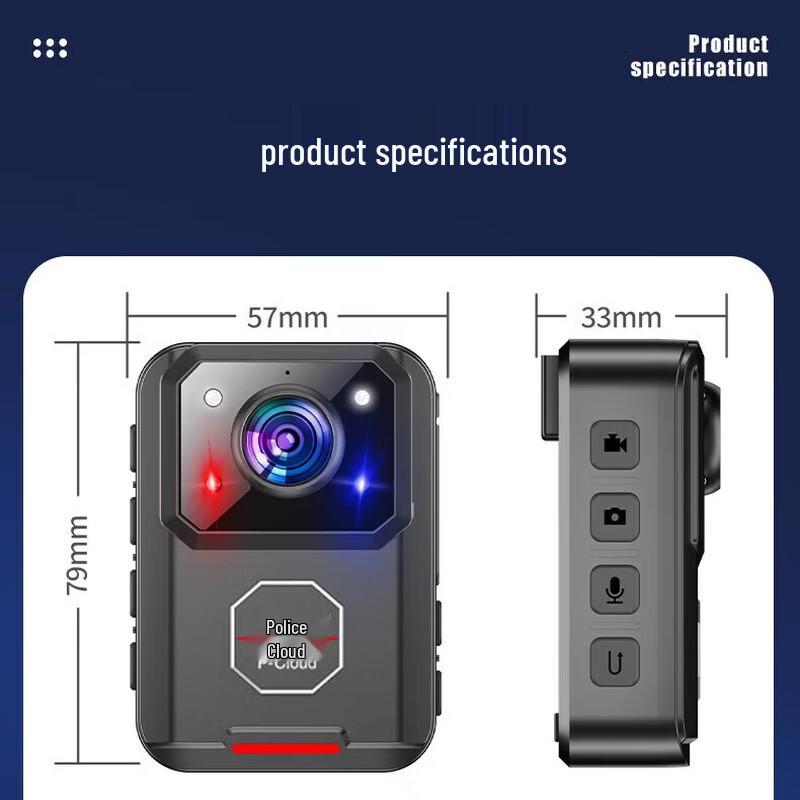 Jingyun DSJ-N2 HD Body Worn Camera (CN version)