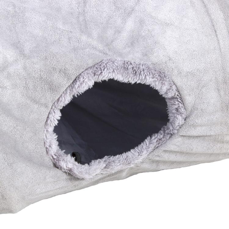 Cats Tunnel Toy Interactive Toy Soft Foldable Storable Suede Cats Tunnel P