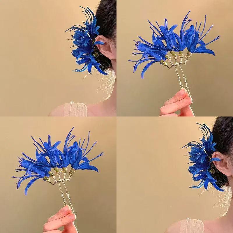 Sandalwood Women's Hairpin: Elegant Modern-Chinese Style Wooden Updo Stick