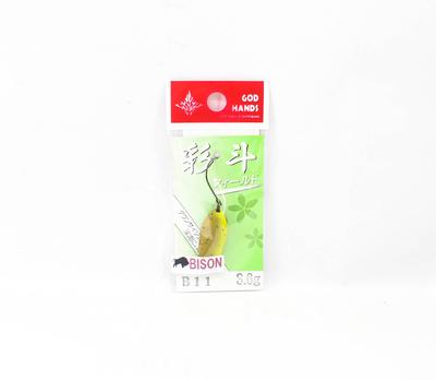 God Hands Saito Bison 3.6 gramos Señuelo de Hundimiento B11 (7564)