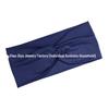Europäisches & Amerikanisches Hochelastisches Yoga Sport Stirnband - Breit, Bonbonfarben, Schweißabsorbierend für Laufen & Radfahren