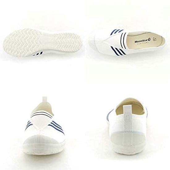 Moonstar Indoor Moonstar Physical Education Type Size 2E Kids' Shoes, 1A, Blue, 23.5 Cm,