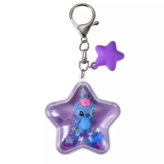 Disney Stitch Keychain Shape Capsule Key Chain Fes Japan NEW Disney Store