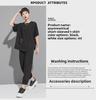 Women's Contrast Line Short-Sleeve Casual Top - Versatile European & American Style