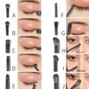 Přírodní materiál Profesionální sada štětců na make-up Oční stíny Powder Foundation Blush Contour Shadow Mixed Makeup Beauty Tool