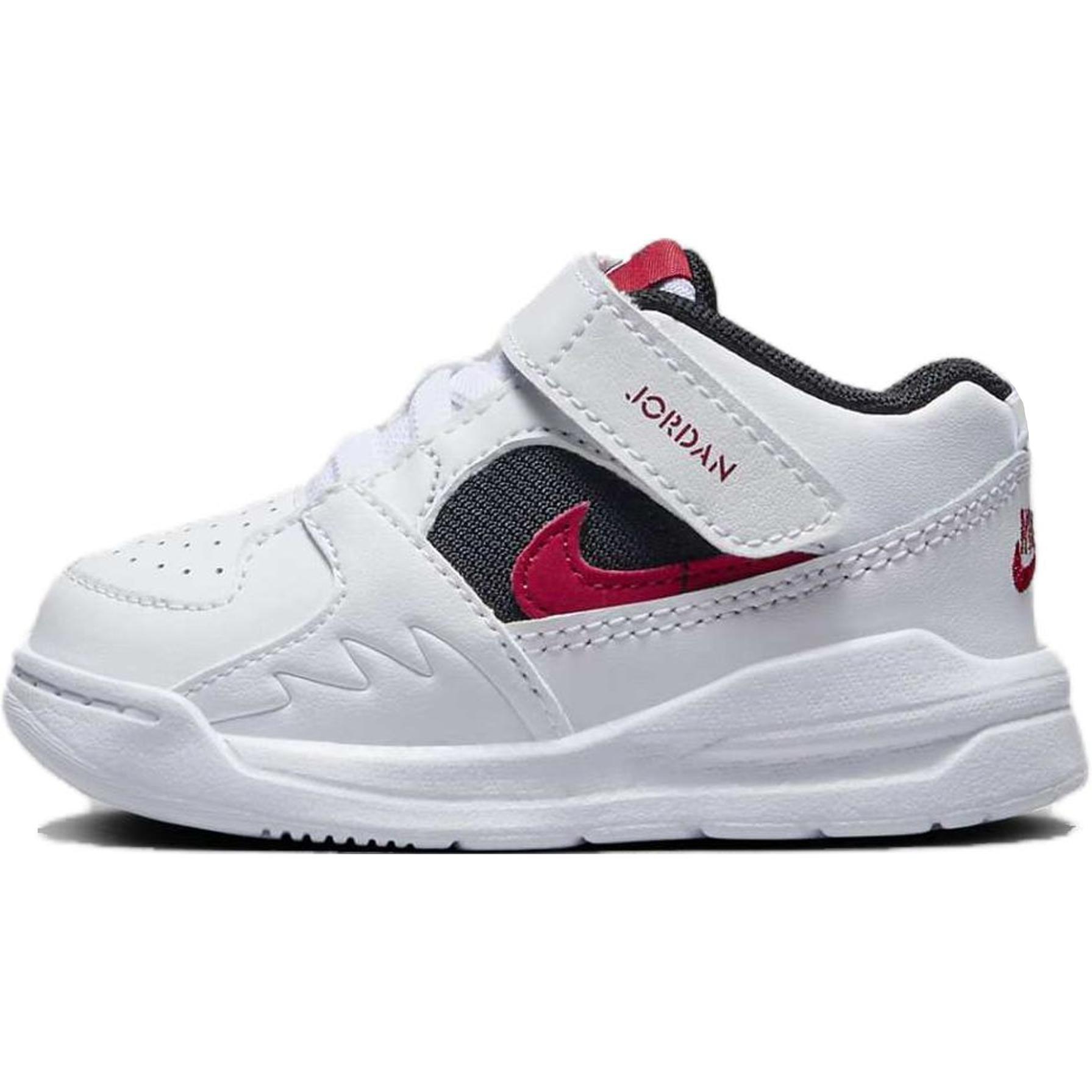 (TD) Air Jordan Stadium 90 White Black Gym Red Baby DX4396-116 EU 27
