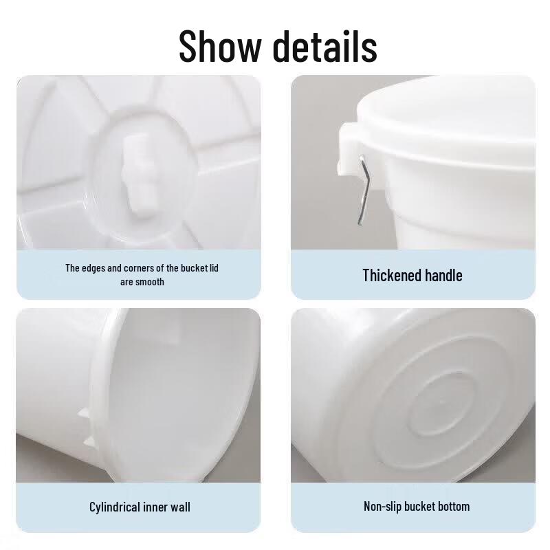 OEING Thickened Plastic Storage Bucket
