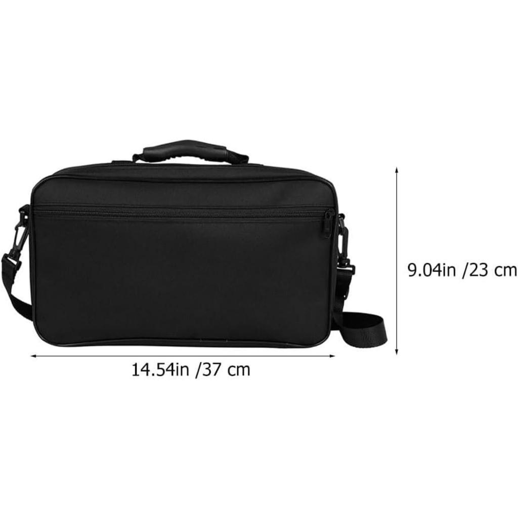 BIBAPU Oboe Clarinet Shoulder Protects Clarinet and Easy To Wind Instrument Accessories Bag, Case, Shockproof, Waterproof, Bag, Oboe, Grip, (Black)