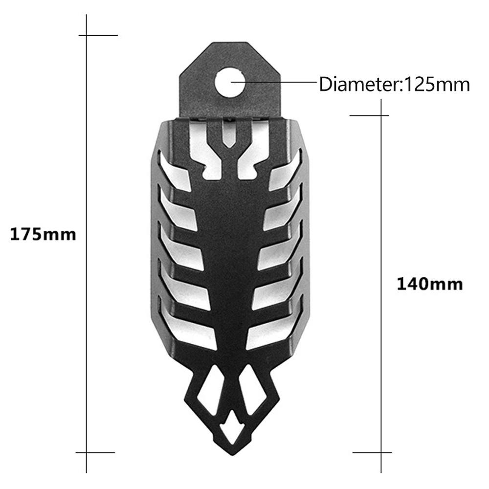 Kryt tlumiče nárazů pro motocykl, přední a zadní vidlice, dekorativní hliníkový chránič, univerzální příslušenství pro montáž na motocykl