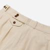 Waiemssielkeiwai German Type Navy Tropical Short Pants - Natural