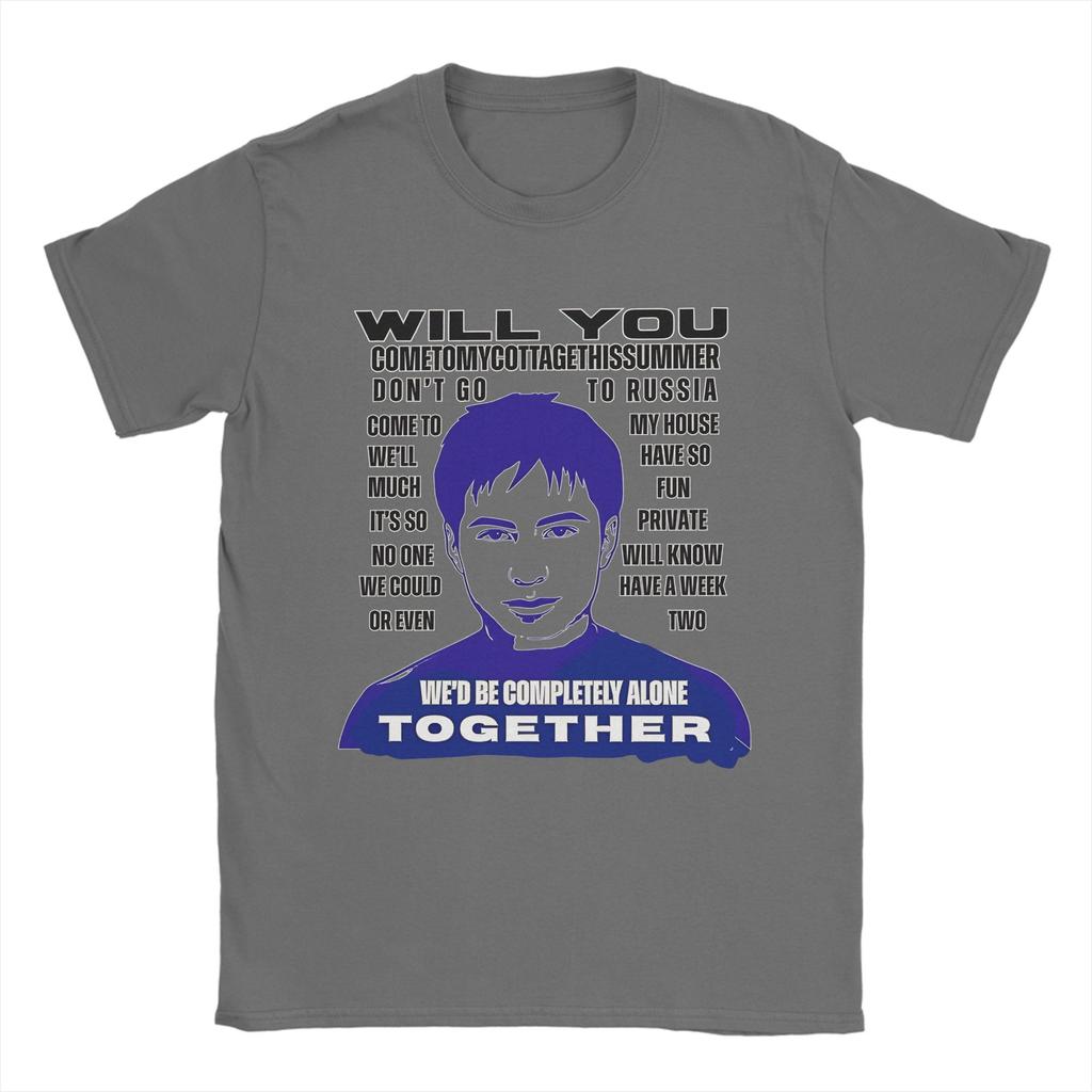 Shane Hollander Will You Come To My Cottage This Summer TShirt TShirts for Unisex Heated Rivalry Leisure Pure Cotton Tees