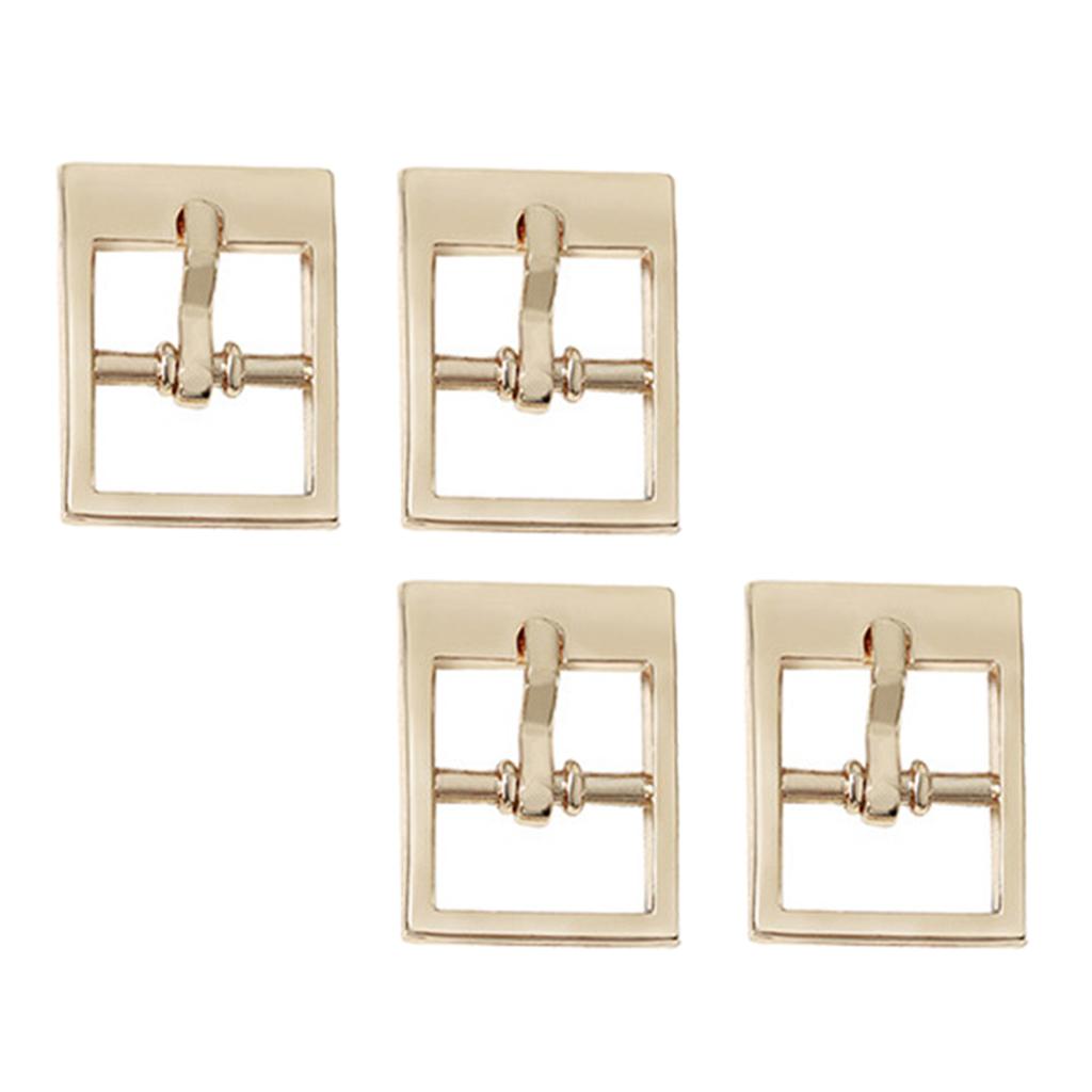 DIY Clothes Buckle Pin Metal Bar Buckle Purse Making Accessories Three Lines Buckles for Mini Bag Connector Belt Repairs