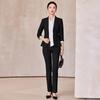 Tluoman Double-Button Formal Women's Suit Set