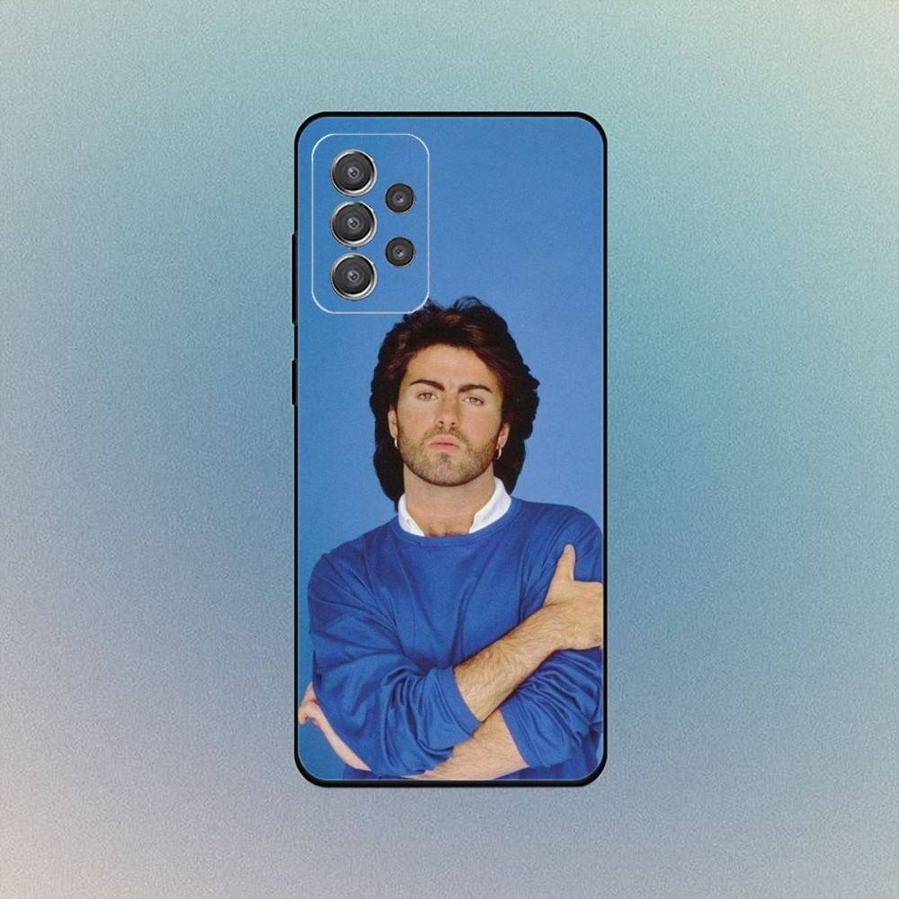 G-George Michael Phone Case For Samsung S25,S24,S21,S22,S23,S30,Ultra,S20 Black Soft Case
