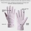 Autumn Winter Gloves Women Warm Windproof Cold Proof Gloves Anti Slip Foldable Outdoor Cycling Sports Gloves