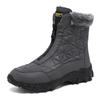 Winter Men's High-top Snow Boots Outdoor Warm Plush Shoes Plus Size 39-47