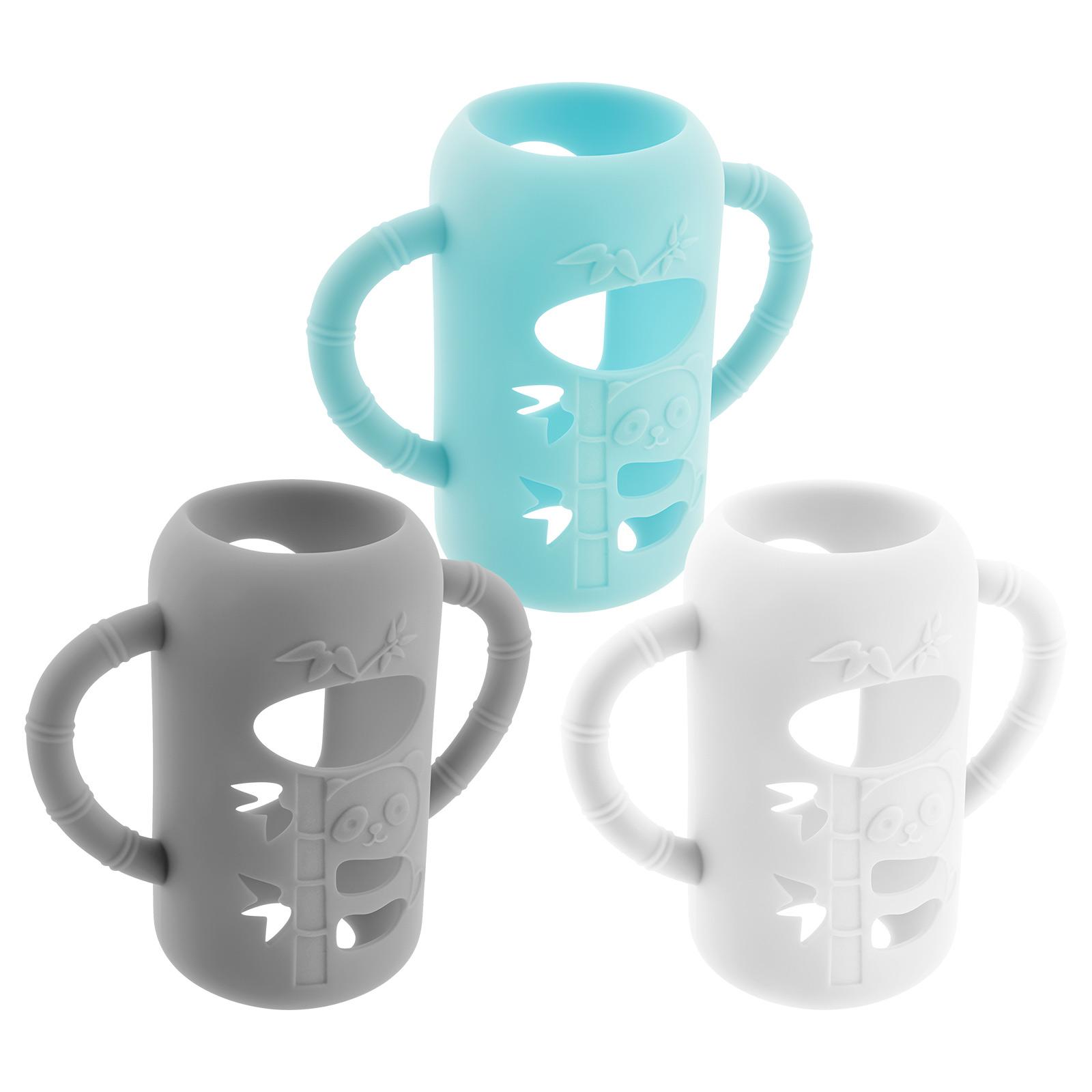 

3Pcs Silicone Bottle Sleeves for Dr. Brown s Glass Baby Bottles Food-Grade Silicone Bottle Sleeves Insulated Baby Bottle Cover