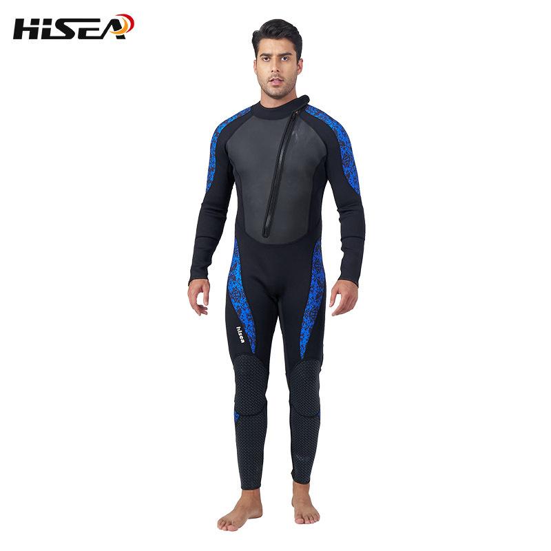 

Custom-made 2.5MM Adult Diving Suit One-piece Swimsuit Men Women s Long-sleeved Sunscreen Swimming Surfing Jellyfish 4XL